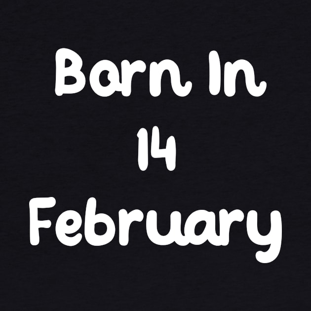 Born In 14 February by Fandie